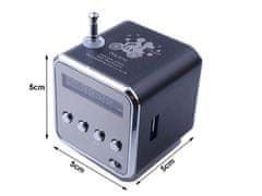 hurtnet LED bežična USB baterija FM Radio Lcd mp3 Bluetooth
