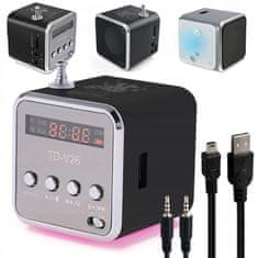 hurtnet LED bežična USB baterija FM Radio Lcd mp3 Bluetooth