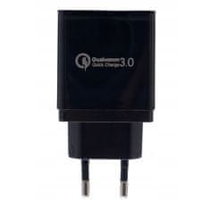 Kraft&Dele 4x USB 3.0 brzi punjač 220V sa LED 3.1A crni