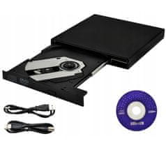 Izoksis CD-DVD prijenosni vanjski pogon USB