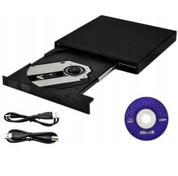 Izoksis Prijenosni vanjski pogon CD-DVD snimač USB