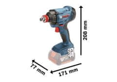 BOSCH Professional GDX 180-LI akumulatorski udarni odvijač (06019G5223)