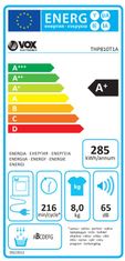 VOX electronics THP 810-T1A kondenzacijska sušilica
