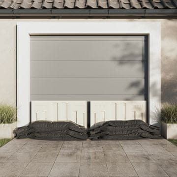 Vidaxl Vreće za zaštitu od poplave, 25 kom, tamnozelene, 103 x 25 cm HDPE