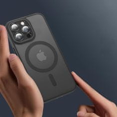 Tech-protect Magmat Cam MagSafe maska za iPhone 15 Pro, crno
