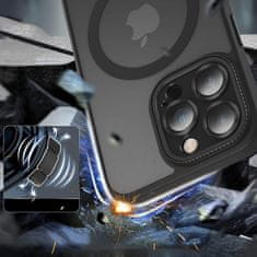Tech-protect Magmat Cam MagSafe maska za iPhone 15 Pro, crno