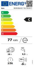 Beko BDIN38643C ugradbena perilica posuđa