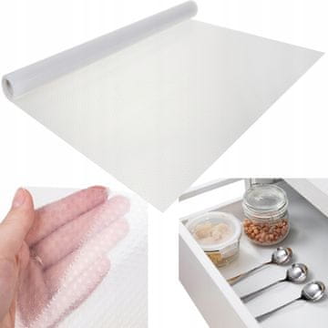 Ruhhy Prozirna protuklizna podloga za kuhinjske ladice i police 300x50cm