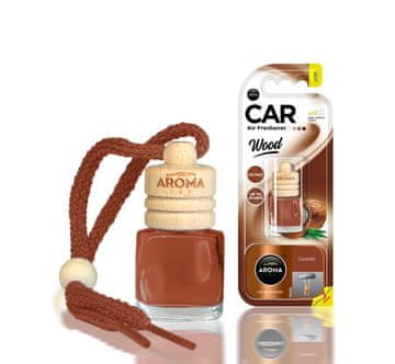 slomart AMiO osvježivač zraka AROMA WOOD Coconut, bočica s drvenim čepom