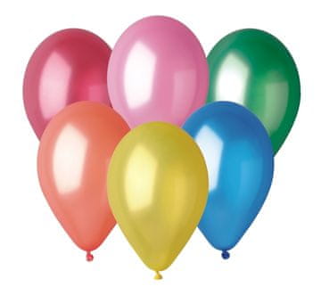 GoDan metalni balon 25 cm, višebojni, 100 kom. | GM90/82