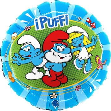 Grabo ŠTRUMFOVI folijski balon Štrumfeta Štrumf rođendan 45 cm