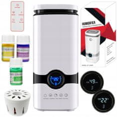 Malatec 220V LED difuzor 4L LCD dodir + esencijalna ulja i daljinski upravljač