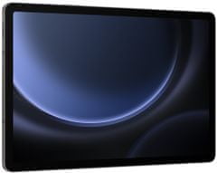 Samsung Galaxy Tab S9 FE tablet, 6 GB/128 GB, sivi + Book Cover maska