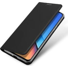 Dux Ducis Skin Pro preklopna maska za Xiaomi Poco M6 Pro 5G / Redmi 12 / 12R, crno