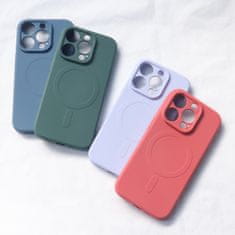 MG Silicone Magsafe maska za iPhone 13, svijetlo plava