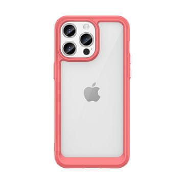MG Outer Space maska za iPhone 15, crvena