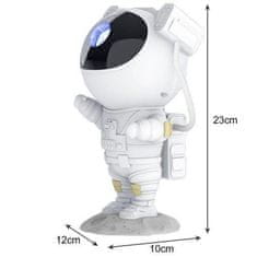 MG Astronaut projektor noćnog neba, bijela