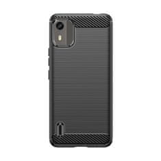 MG Carbon maska za Nokia C12 / C12 Pro / C12 Plus, crno