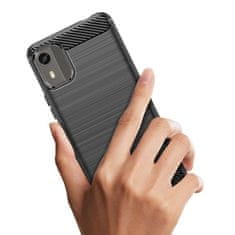MG Carbon maska za Nokia C12 / C12 Pro / C12 Plus, crno
