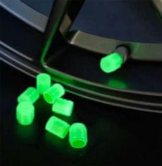 aptel 2x fluorescentne svjetleće kapice ventila za gume