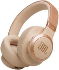 JBL Live 770NC bežične slušalice, bež