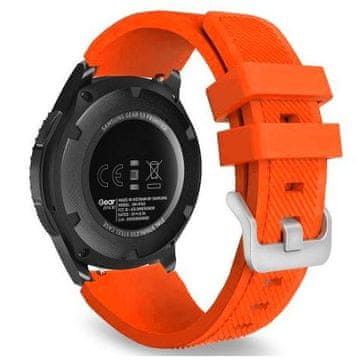 BStrap Silicone Sport remen za Xiaomi Amazfit GTR 2 / GTR 47mm, grep orange