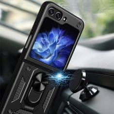 MG Hybrid Armor Camshield maska za Samsung Galaxy Z Flip 5, crno