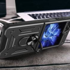 MG Hybrid Armor Camshield maska za Samsung Galaxy Z Flip 5, crno