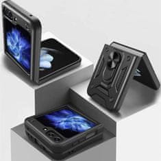 MG Hybrid Armor Camshield maska za Samsung Galaxy Z Flip 5, crno