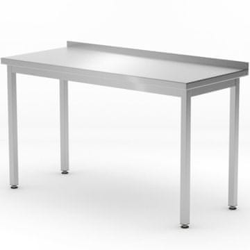 Hendi Zidni radni stol s rubom Budget Line ČELIK 1000 x 600 x 850 mm - 817209