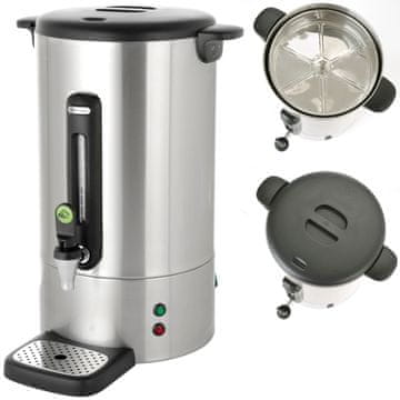 Hendi Perkolator kave s slavinom protiv kapanja, čelik UNIQ 13 l - 211441