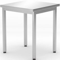 Hendi Budget Line centralni kuhinjski radni stol od čelika 600 x 600 x 850 mm - 817056