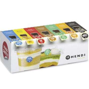 Hendi Set jednokratnih naljepnica za sigurnost hrane za svaki dan u tjednu s dozatorom - 850299
