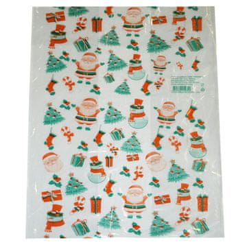 Denis Božićna vrećica 40x60 cm prozirna