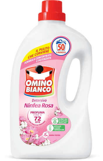 Omino Bianco tekući deterdžent, Ninfea Rosa, 2 l