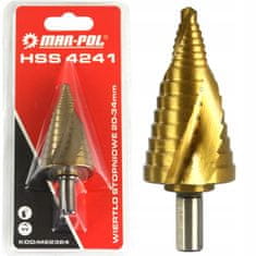 MAR-POL Spiralno HSS konusno razvrtanje smreka 20-34mm HSS4241