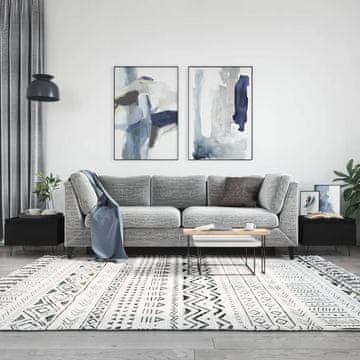 Vidaxl Klub stolići, set od 2, crni, 50x46x35 cm