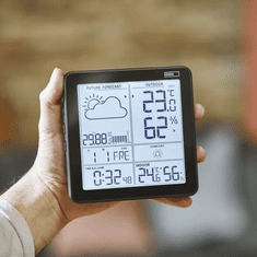 EMOS E5080 meteorološka stanica, 27 × 130 × 130 mm