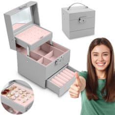 Massido Kutija za nakit MS-703 - siva