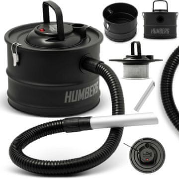 Humberg Usisavač za pepeo iz kamina 15L 1200W HM-404