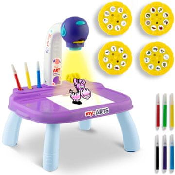 Ricokids Ricokids 773700 Projektor za crtanje - Ljubičasti