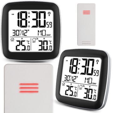 Berdsen Meteorološka stanica s zaslonom BD-903 srebrna
