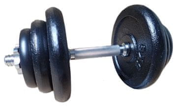 ACRAsport ACRA jednoručna bučica s podesivim opterećenjem 20 kg – 30 mm