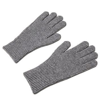 MG Finger Cutouts rukavice za upravljanje dodirnim uređajima, siva