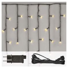 EMOS D1CW02 Classic Connection String Osnovni set - ledene svijeće, 2,5 m, vanjska, topla bijela, mjerač vremena