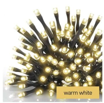 EMOS D1CW02 Classic Connection String Osnovni set - ledene svijeće, 2,5 m, vanjska, topla bijela, mjerač vremena