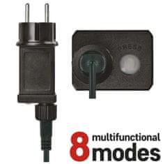 EMOS D3AW16 LED božićne lampice, 16 m, vanjske i unutarnje, topla bijela, mjerač vremena