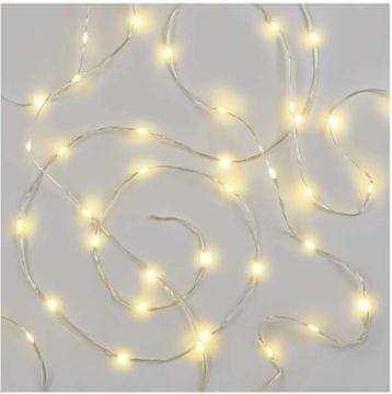 EMOS D3AW16 LED božićne lampice, 16 m, vanjske i unutarnje, topla bijela, mjerač vremena