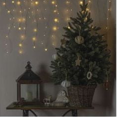 EMOS D3CW01 LED božićne lampice - ledene svijeće, 1,7 m za vanjske i unutarnje tople bijele boje