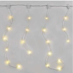 D3CW02 LED božićne lampice– ledene svijeće, 2,9 m, vanjske i unutarnje, topla bijela